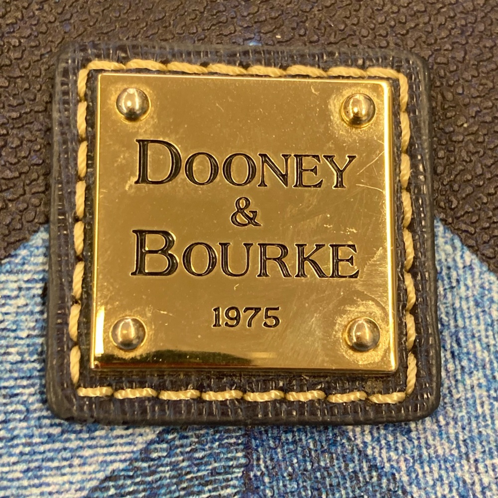 Dooney & Bourke blue purse - Picture 2 of 14